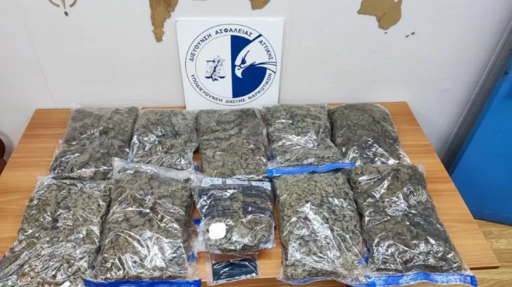 Συνελήφθη 36χρονος στο Χαϊδάρι με 9 κιλά κάνναβη – Αντιστάθηκε στον έλεγχο