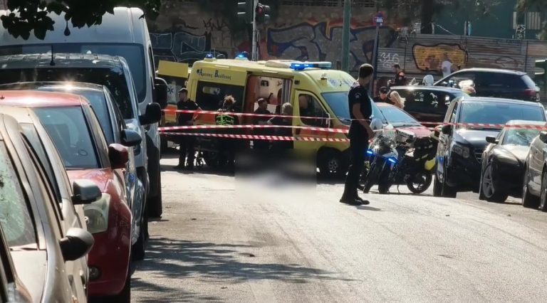 Νεκρός 23χρονος στη μέση του δρόμου στο κέντρο της Αθήνας