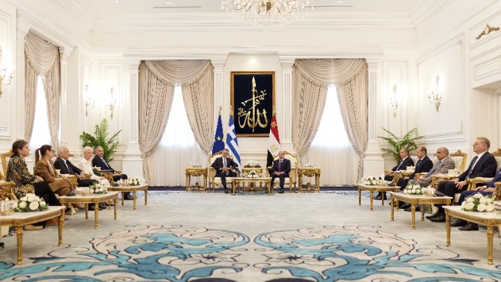 Μητσοτάκης από την Αίγυπτο: Η σταθερότητα δεν σημαίνει υποχωρητικότητα ούτε ανοχή σε τετελεσμένα (Video)