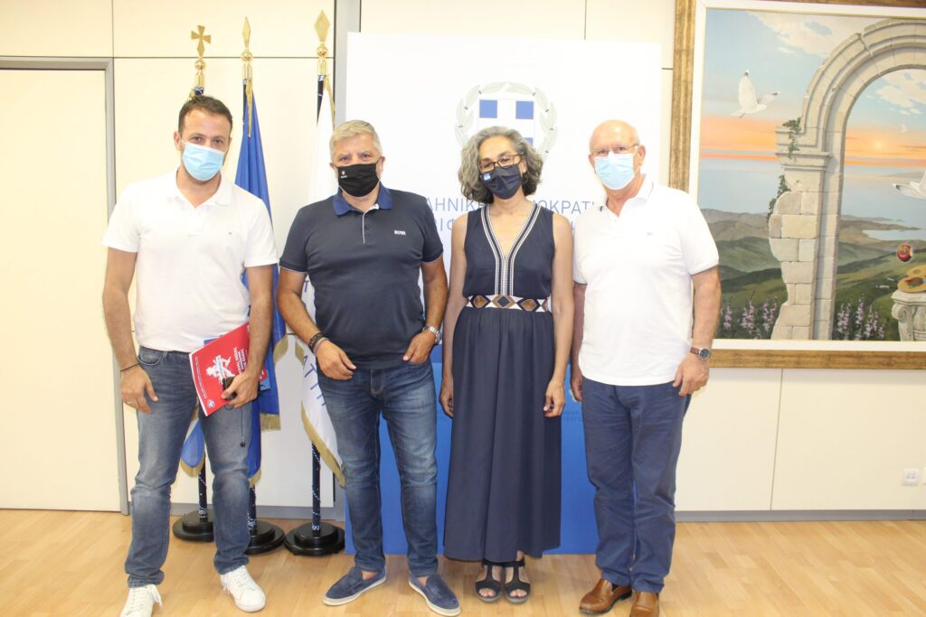 Συνεργασία της προέδρου του ΣΕΓΑΣ Σοφίας Σακοράφα με τον Γιώργο Πατούλη