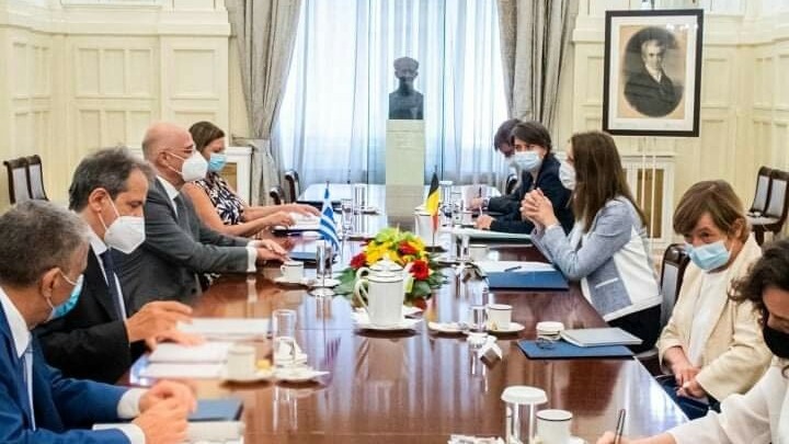 Συνάντηση Δένδια – Βιλμές: Στο επίκεντρο η ανάγκη προσέγγισης της Τουρκίας από την ΕΕ