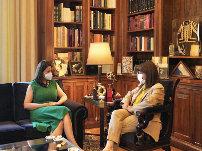 Η εκπαιδευτική μεταρρύθμιση στη συνάντηση Σακελλαροπούλου-Κεραμέως