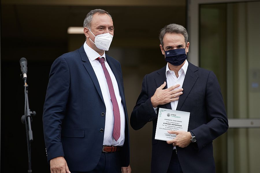 Μητσοτάκης από Δαμάσι: Χρέος μας να βρισκόμαστε δίπλα σε κάθε πολίτη που δοκιμάζεται