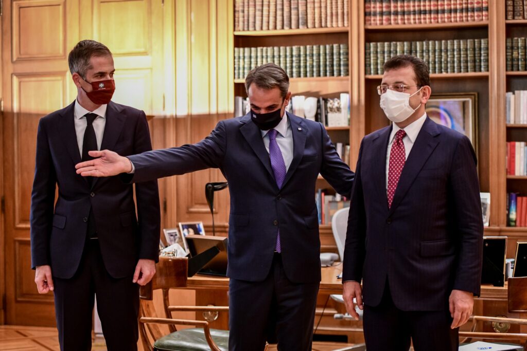 Στο Μέγαρο Μαξίμου ο Δήμαρχος Κωνσταντινούπολης