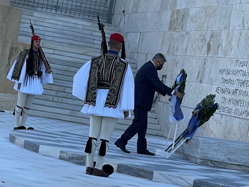 «Παρών» στον εορτασμό της εθνικής επετείου ο Πατούλης