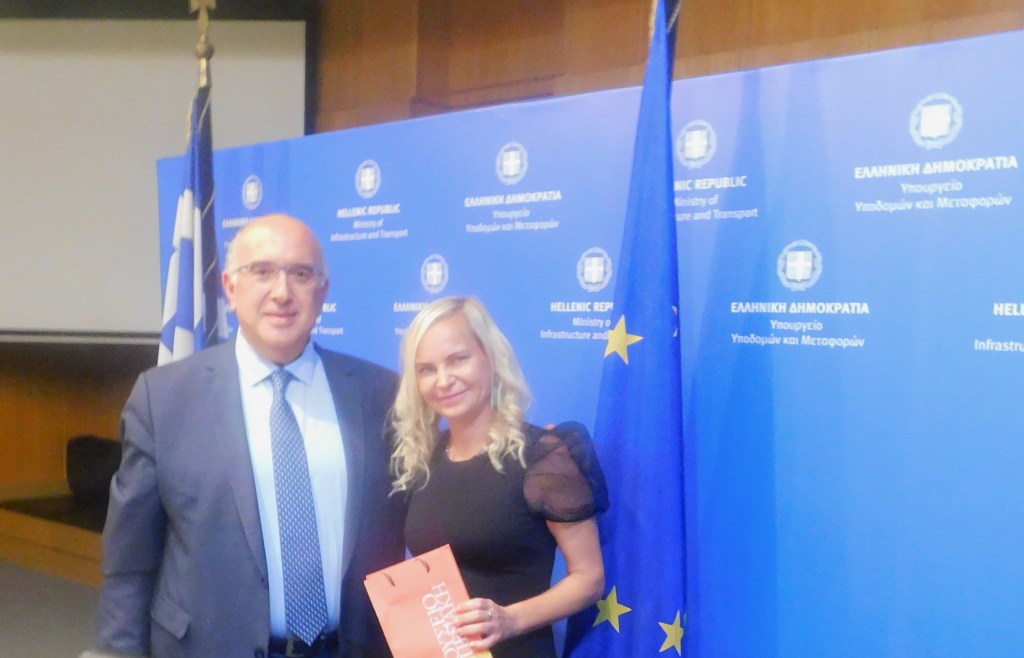 Η ηλεκτροκίνηση στο επίκεντρο της συνάντησης του Υφυπουργού Μεταφορών Μιχάλη Παπαδόπουλου με τη Σλοβάκα ομόλογό του