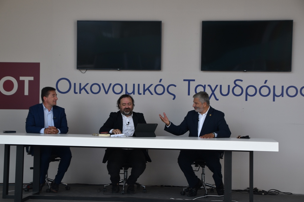 Συνέντευξη του Περιφερειάρχη Αττικής Γ. Πατούλη στον Οικονομικό Ταχυδρόμο στο πλαίσιο της 85ης ΔΕΘ