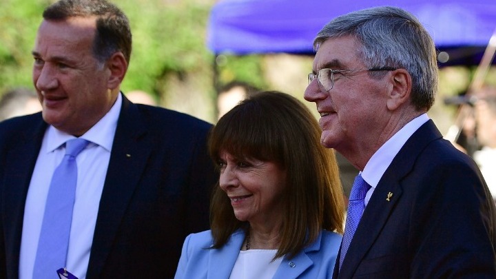 Σακελλαροπούλου: Εγκαινίασε τις ανακαινισμένες εγκαταστάσεις της Διεθνούς Ολυμπιακής Ακαδημίας στην Αρχαία Ολυμπία