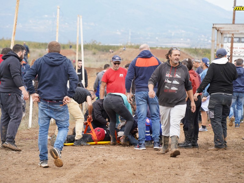 Βίντεο-ντοκουμέντο από το ατύχημα στο Motocross! Αγωνία για τους δύο τραυματίες! Ελεύθεροι οι συλληφθέντες