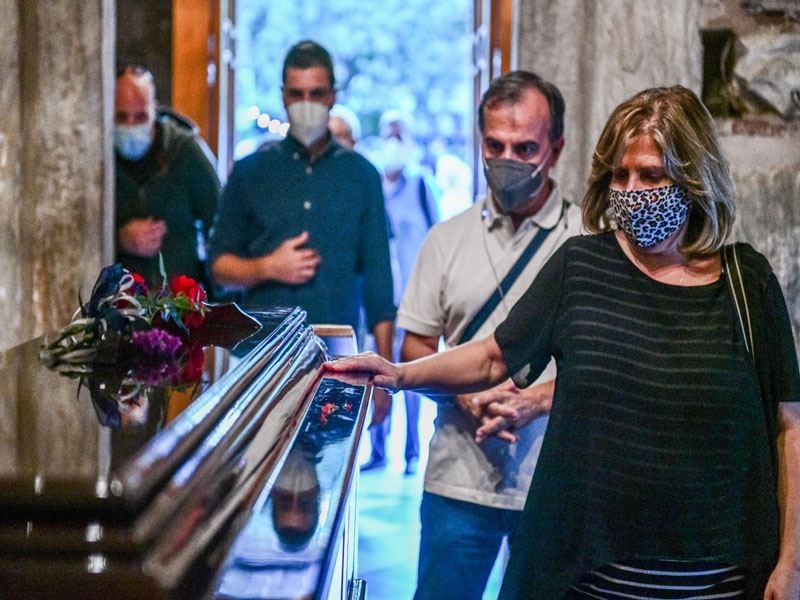 Στα Χανιά η σορός του Μίκη Θεοδωράκη την Πέμπτη το πρωί