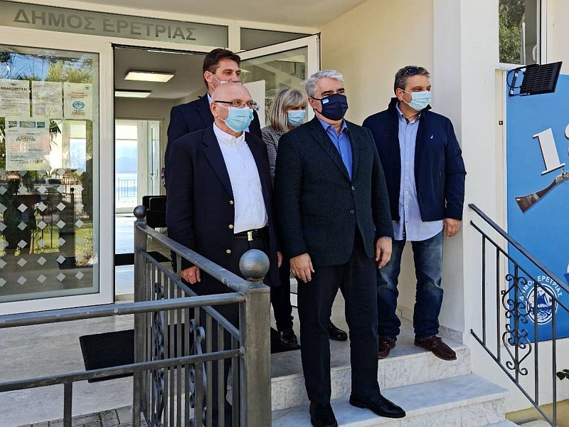 Κεδίκογλου: Στόχος μας η ανάπτυξη της Ερέτριας, θα αξιοποιήσουμε κάθε εργαλείο