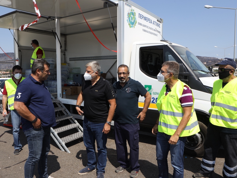 Μεγάλη ανταπόκριση πολιτών και επιχειρήσεων στο κάλεσμα της Περιφέρειας Αττικής για στήριξη των πυρόπληκτων