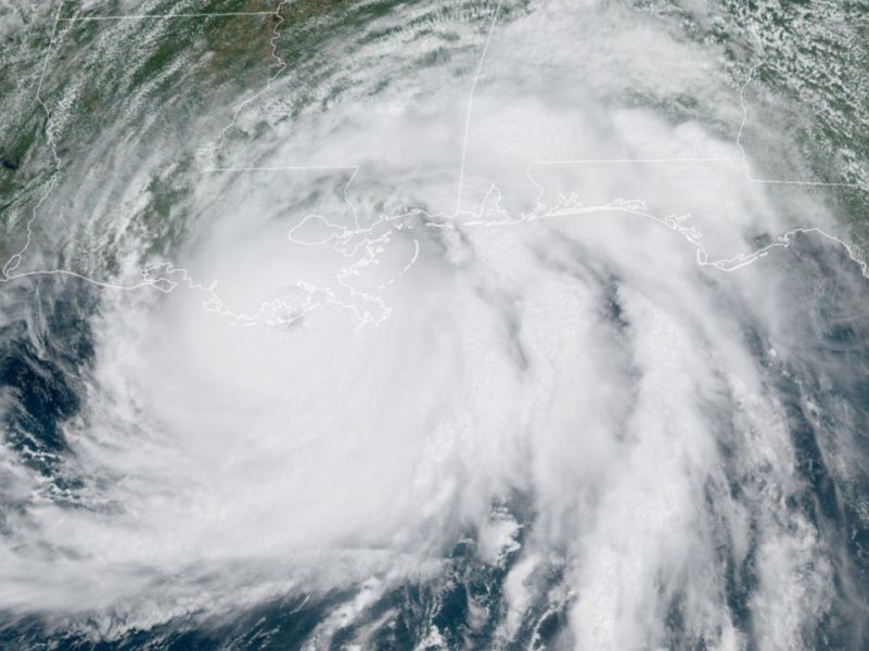 Φόβος για νέα Κατρίνα! Στη Λουιζιάνα ένας από τους ισχυρότερους τυφώνες από το 1850!