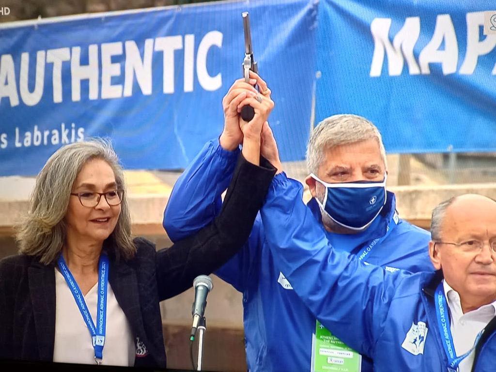 Πατούλης και Σακοράφα έδωσαν την εκκίνηση του Μαραθωνίου