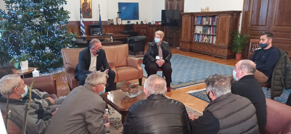 Συνάντηση Καλαφάτη με κατοίκους των Μετεώρων Θεσσαλονίκης