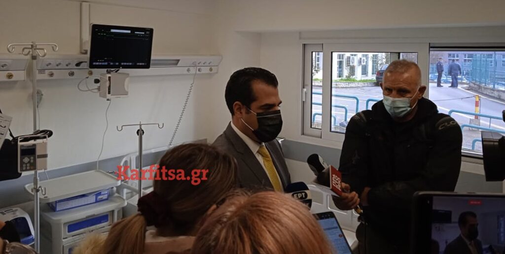 Εγκαινιάστηκε από τον Πλέυρη η νέα ειδική μονάδα λοιμώξεων του ΑΧΕΠΑ