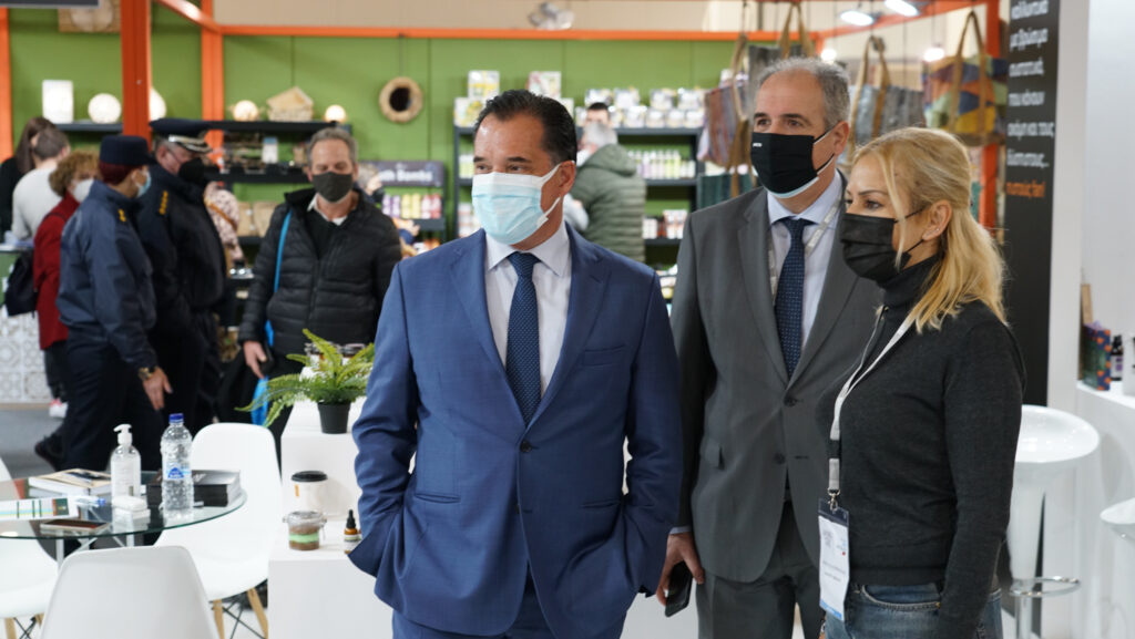 «Οι εμπορικές εκθέσεις θα αναγεννηθούν το 2022» διεμήνυσε ο Γεωργιάδης