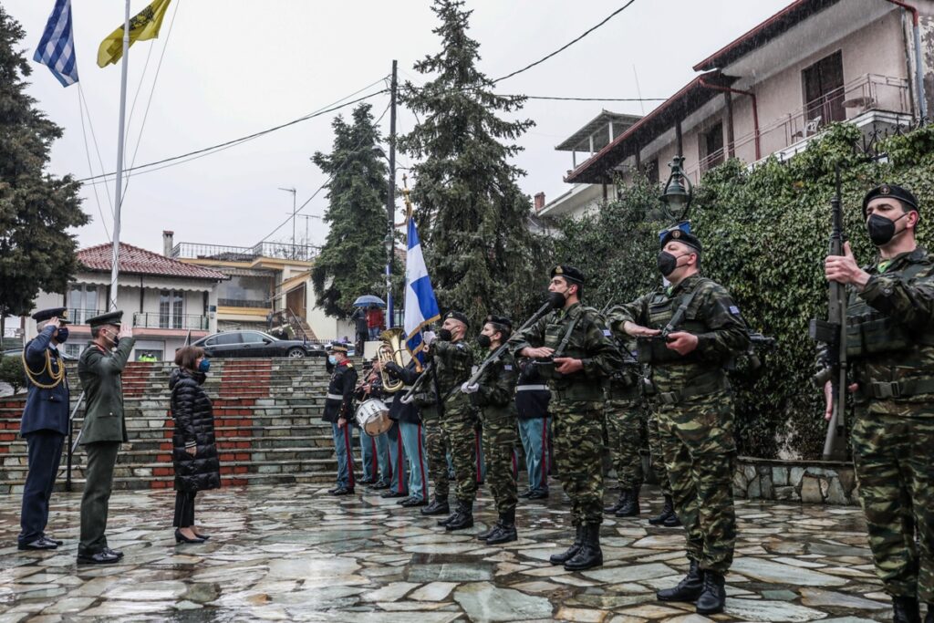 «Ηρωικός αγώνας πηγή έμπνευσης» το μήνυμα Σακελλαροπούλου από το Λιτόχωρο