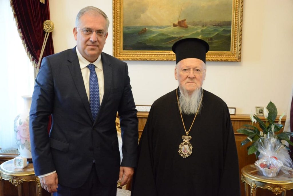 Τάκης Θεοδωρικάκος: «Το Οικουμενικό Πατριαρχείο είναι ο φωτεινός φάρος όλων των ορθοδόξων χριστιανών»