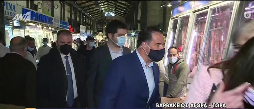 «Χαμηλότερες από αυτές που περιμέναμε οι τιμές» λέει από τη Βαρβάκειο ο Γεωργιάδης