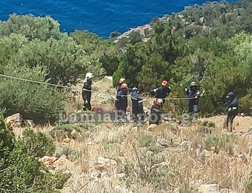Βοιωτία: Τραγικός θάνατος για 58χρονο χειριστή μηχανημάτων που έπεσε σε γκρεμό