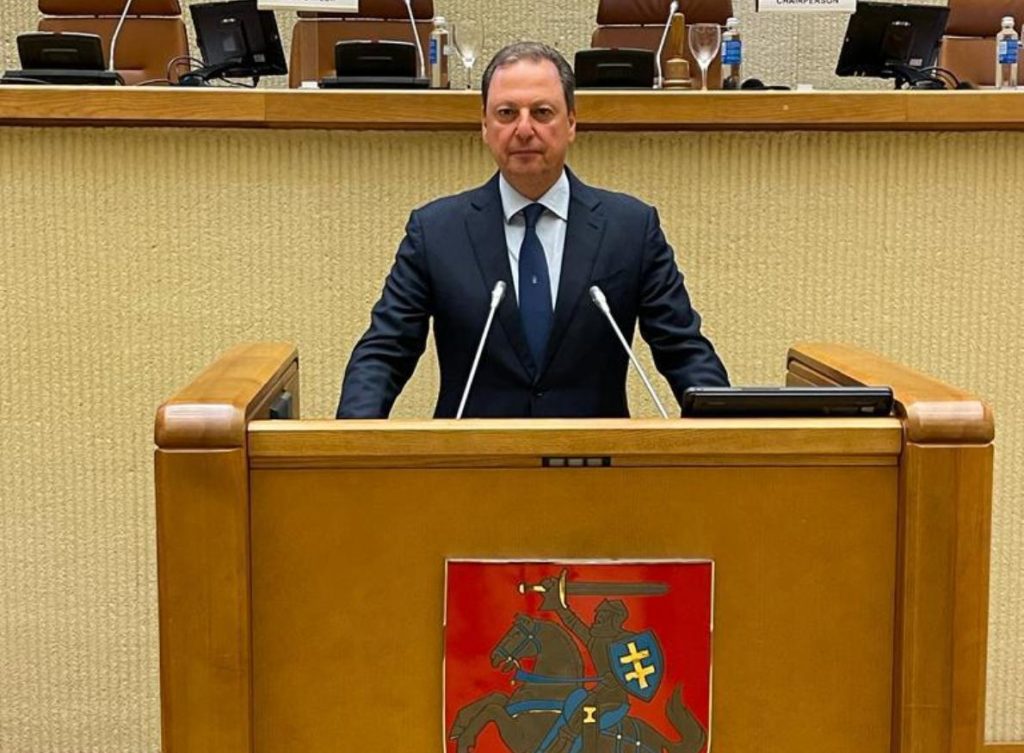 Παρέμβαση Λιβανού για ένταξη Σουηδίας και Φινλανδίας στην Κοινοβουλευτική Συνέλευση του ΝΑΤΟ