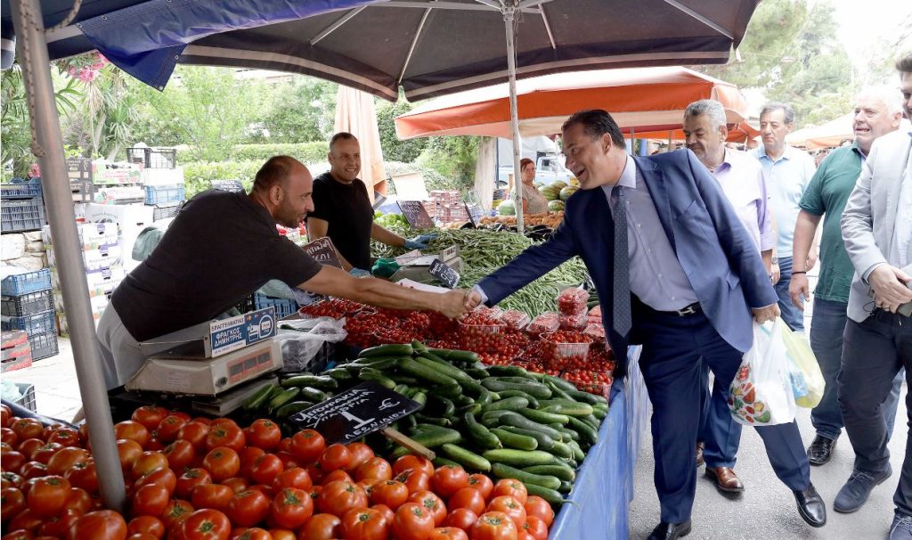 Γεωργιάδης: Οι λαϊκές αγορές είναι ο σταθερός σύμμαχος των καταναλωτών για ποιοτικές και οικονομικές αγορές
