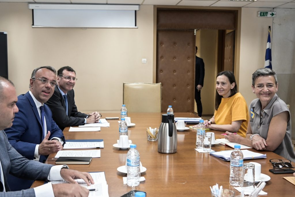 Ευρωπαϊκές λύσεις για το ζήτημα της ενέργειας ζήτησε από τη Βεστάγκερ ο Σταϊκούρας