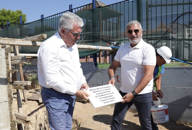 Με ταχείς ρυθμούς η κατασκευή του νέου σύγχρονου βρεφονηπιακού σταθμού στο Δήμο Αγ. Παρασκευής