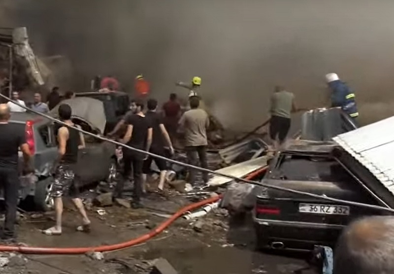 Αρμενία: Δυνατή έκρηξη σε μεγάλη αγορά της πρωτεύουσας Γερεβάν