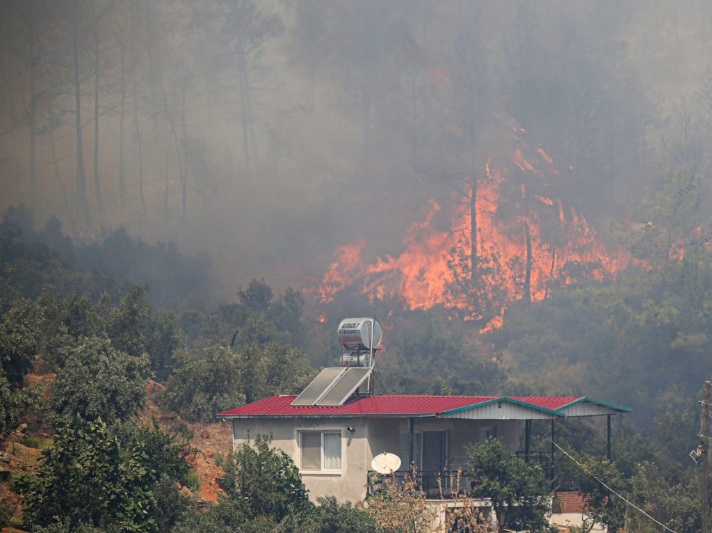 Τουρκία: Μεγάλη πυρκαγιά κοντά στον υπό κατασκευή πυρηνικό σταθμό στο Άκουγιου