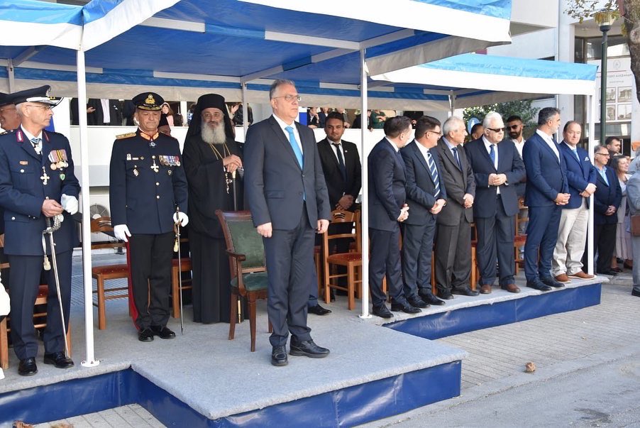 «Τις πατριωτικές αξίες είμαστε πάντα έτοιμοι να τις υπερασπιστούμε με κάθε κόστος» διεμήνυσε από την Αλεξανδρούπολη ο Θεοδωρικάκος