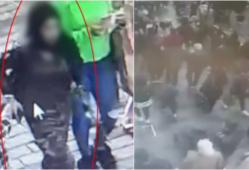 Κωνσταντινούπολη: Βίντεο του CNN Turk με την ύποπτη να αφήνει την τσάντα με τα εκρηκτικά