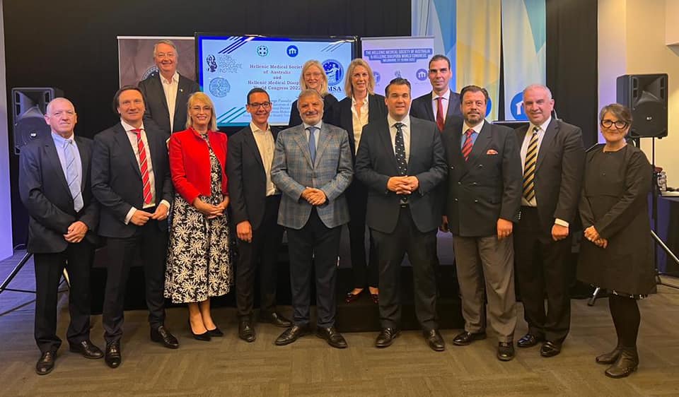 Σειρά επαφών Πατούλη στο Παγκόσμιο Συνέδριο Ελλήνων Ιατρών της Διασποράς στη Μελβούρνη