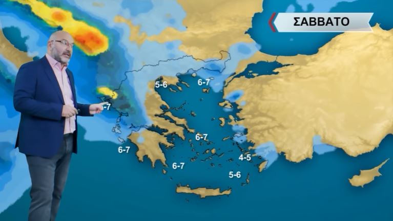 Έρχεται Σαββατοκύριακο με καταιγίδες αλλά και χιονιά!