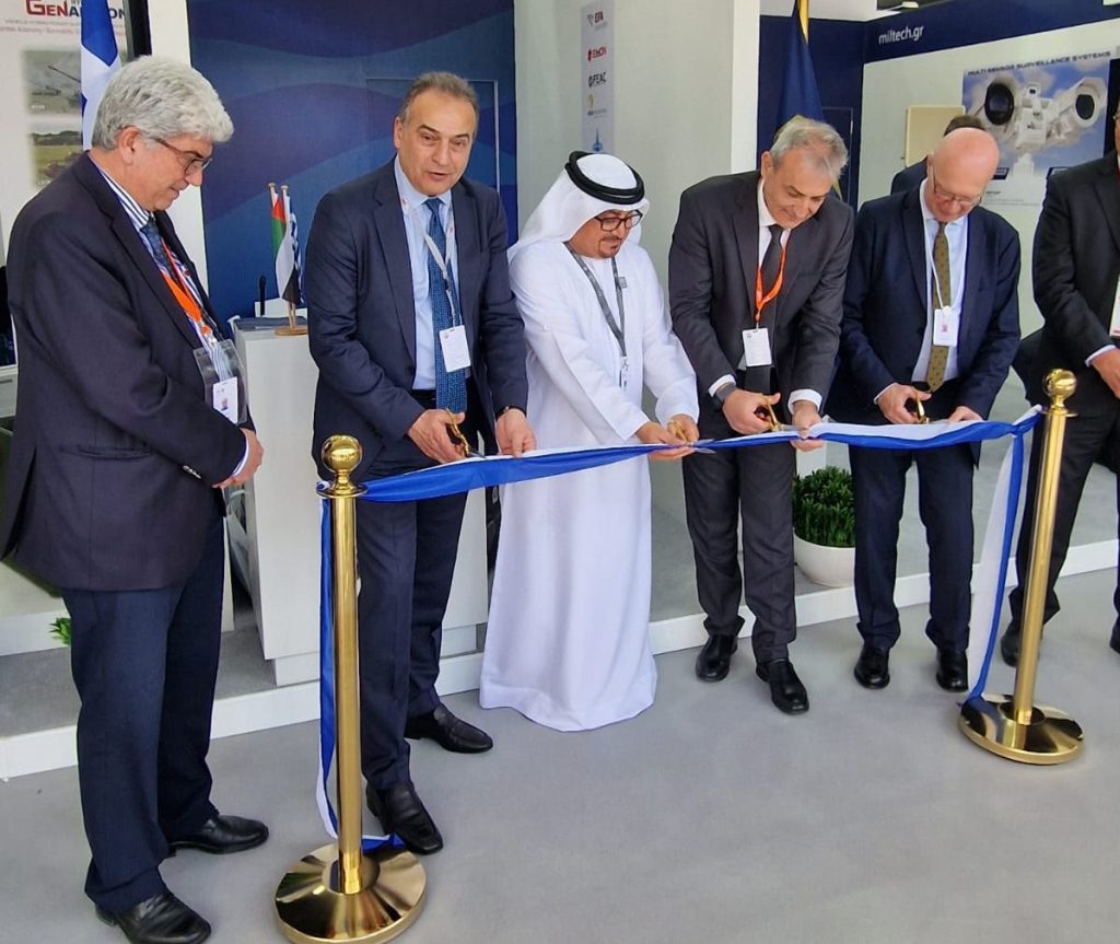 Δυναμική παρουσία της Ένωσης Ελληνικών Εταιριών Αεροδιαστημικής, Άμυνας & Ασφάλειας (Ε.ΕΛ.Ε.Α.Α) στην IDEX 2023 στο Άμπου Ντάμπι