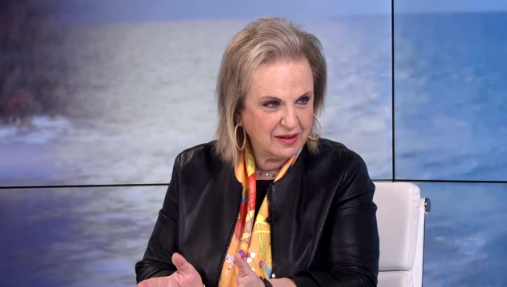 Τι απαντά η Παγώνη στο σενάριο να είναι στα «γαλάζια» ψηφοδέλτια