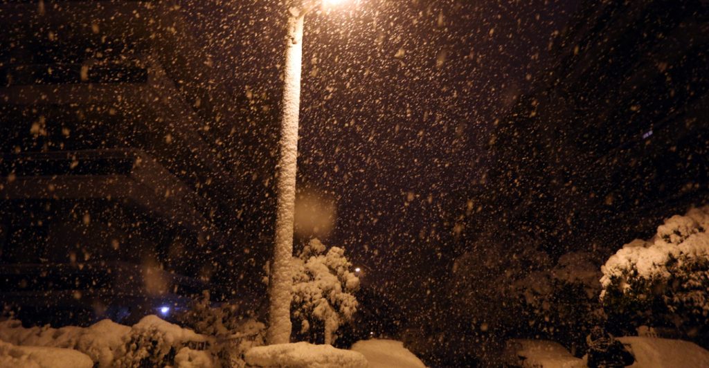Ξεκίνησε η επέλαση του χιονιά!