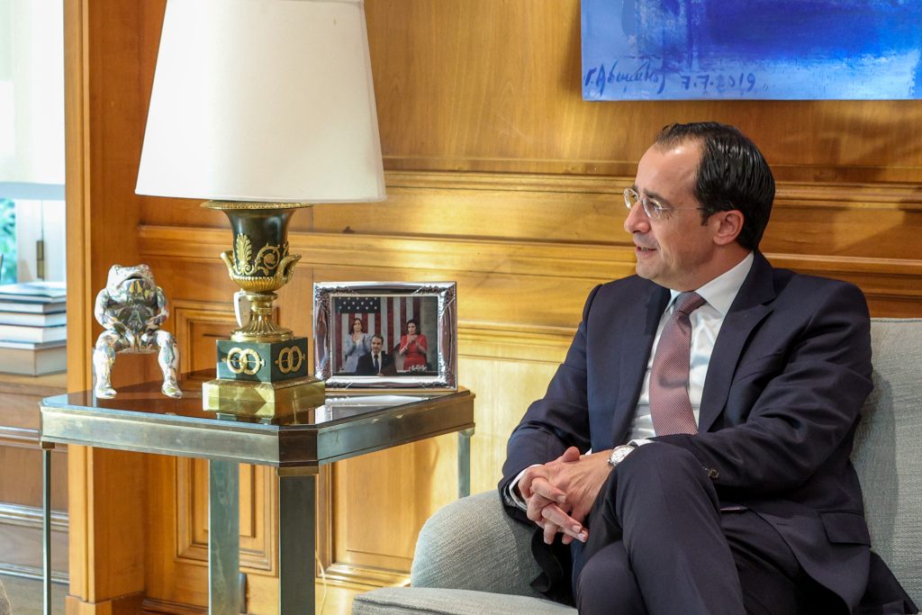 Συγχαρητήρια Νίκου Χριστοδουλίδη στον Κυριάκο Μητσοτάκη