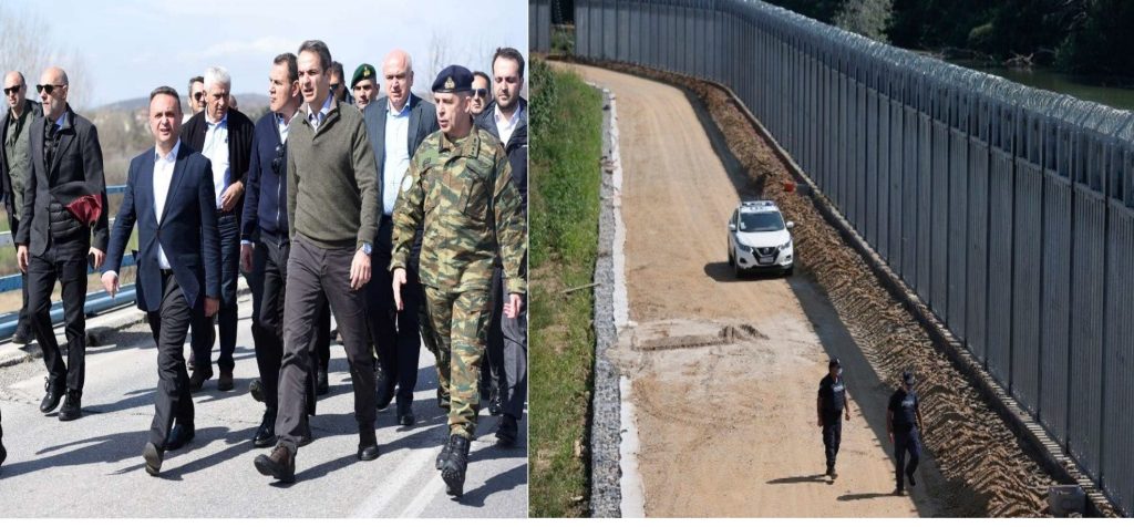 Στον Έβρο ο Μητσοτάκης – Πέφτουν οι υπογραφές για την επέκταση του φράχτη