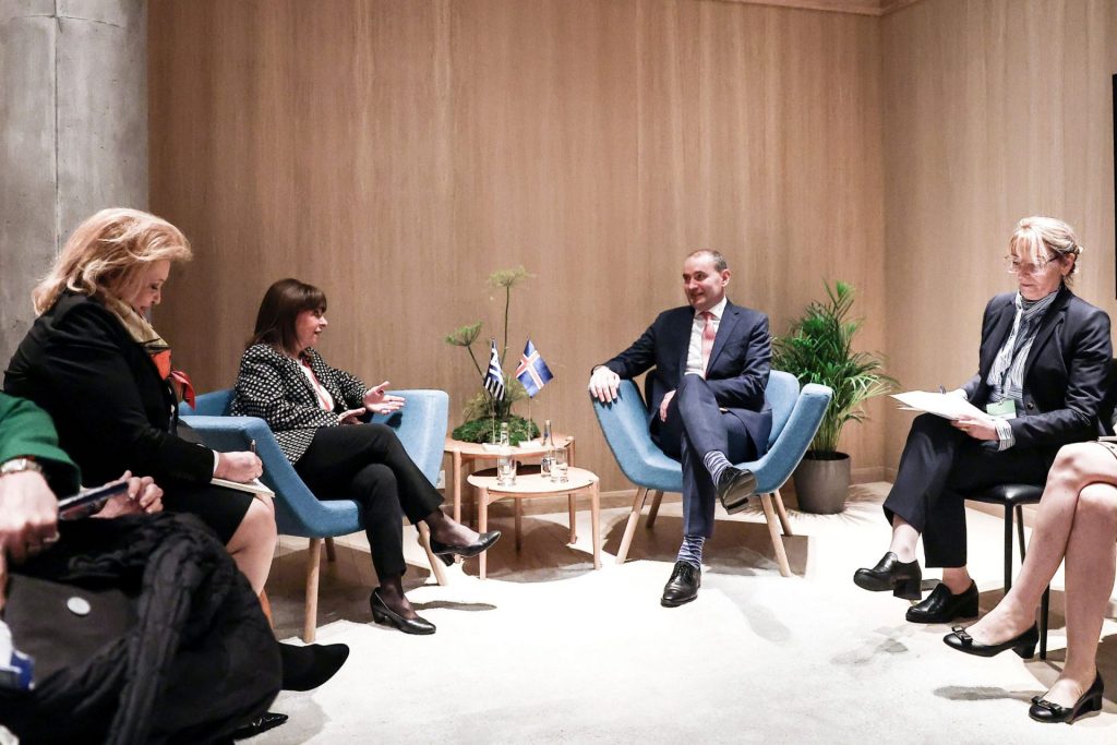 Στο Ρεϊκιαβίκ η Κατερίνα Σακελλαροπούλου