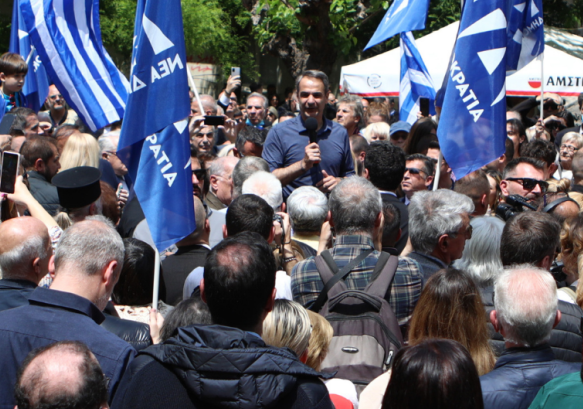 Μητσοτάκης: Οι αντίπαλοί μας έχουν προεξοφλήσει τη νίκη της Νέας Δημοκρατίας – Η ανάπτυξη ήρθε με μειώσεις φόρων