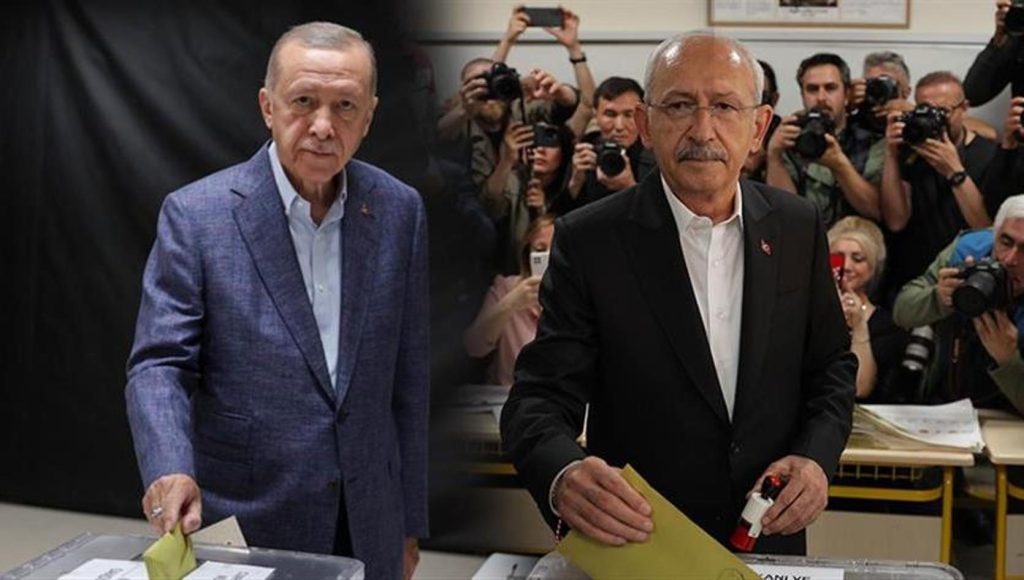 Ψήφισαν ταυτόχρονα Ερντογάν και Κιλιτσντάρογλου