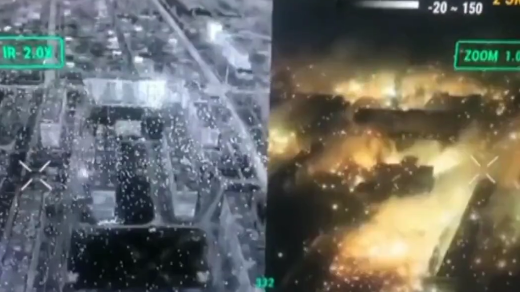 Ουκρανία: Βίντεο με λευκό φώσφορο να «καίει» την πόλη Μπαχμούτ – Κατηγορούν τους Ρώσους για έγκλημα πολέμου