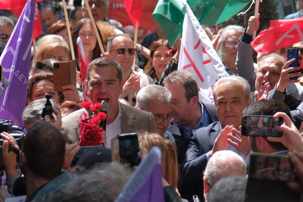 «Αρχιερέα των υποκλοπών» χαρακτήρισε από την Αλεξανδρούπολη τον Μητσοτάκη ο Τσίπρας