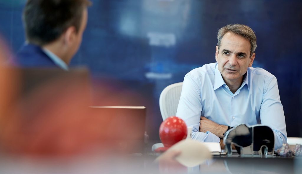 Μειώσεις φόρων και την νέα τετραετία προαναγγέλλει ο Μητσοτάκης