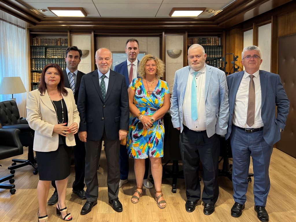 Συνάντηση Φλωρίδη με εκπροσώπους Δικαστικών Ενώσεων