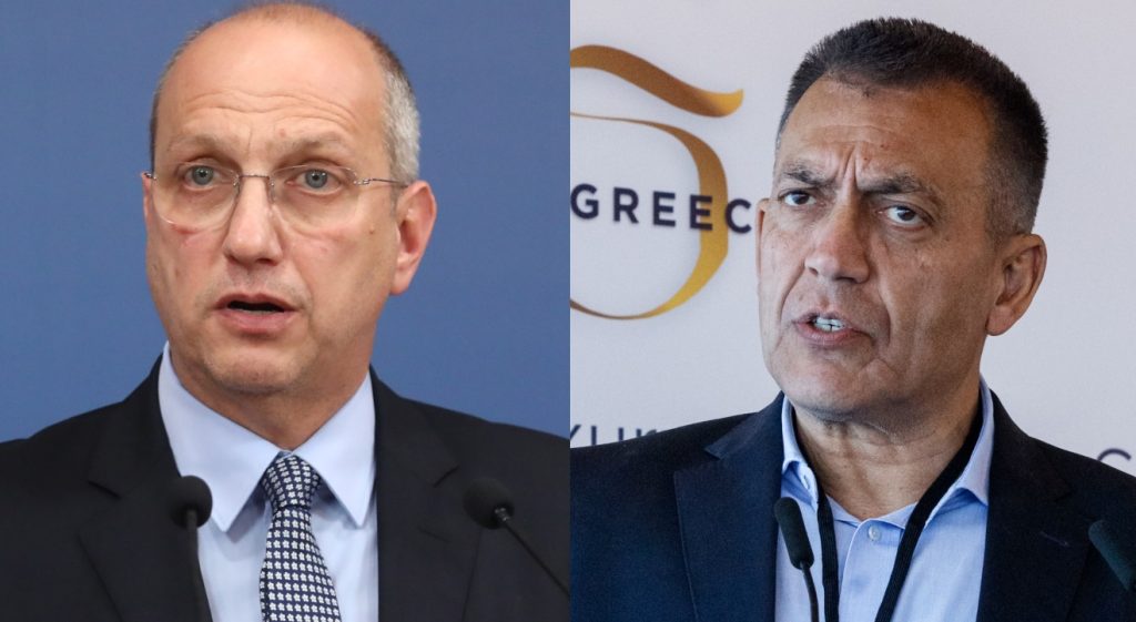 Ορκίζονται σε λίγη ώρα Οικόμου και Βρούτσης