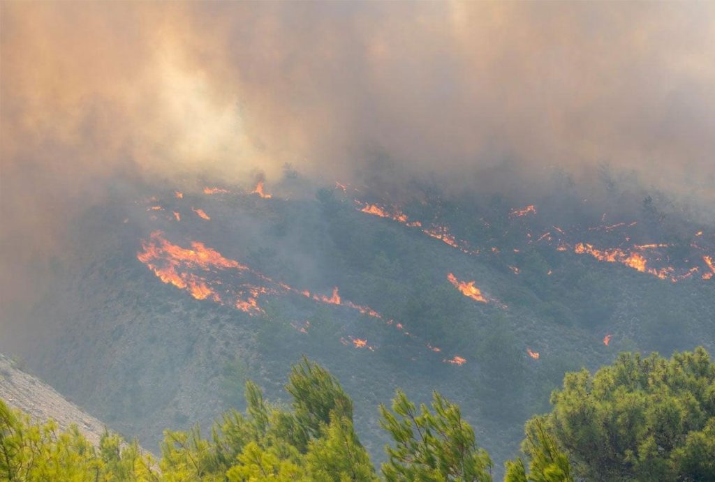 Το σχέδιο δράσης για τις υποδομές που επλήγησαν από την πυρκαγιά στη Ρόδο