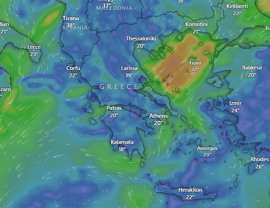 Δείτε live την πορεία της κακοκαιρίας!